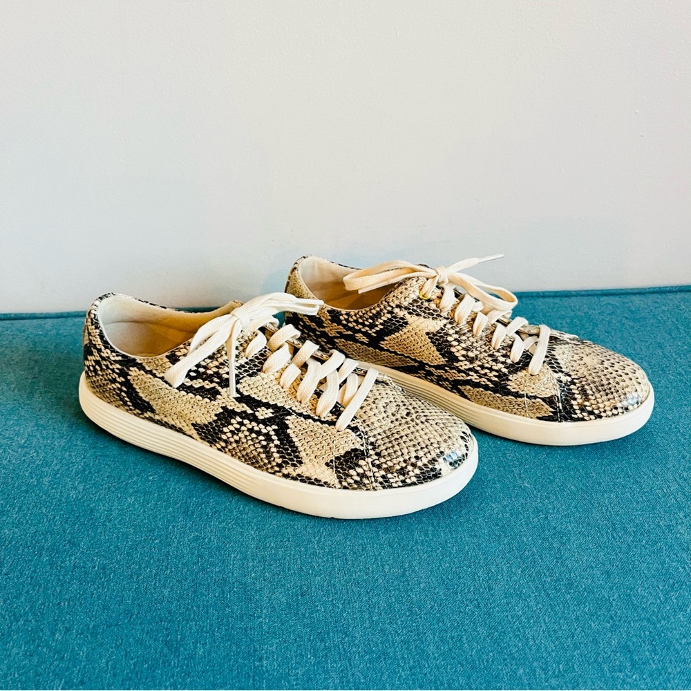 Cole Haan Snakeskin Pattern Sneakers